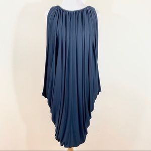NWT Haute Hippie Blue Draped Dress